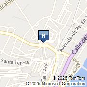 La Serena Hotel Altea Map